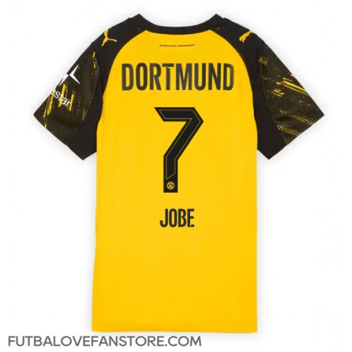 Borussia Dortmund Jobe Bellingham #7 Domáci Ženy futbalový dres 2025-26 Krátky Rukáv Borussia Dortmund Jobe Bellingham #7 Domáci Ženy futbalový dres 2025-26 Krátky Rukáv